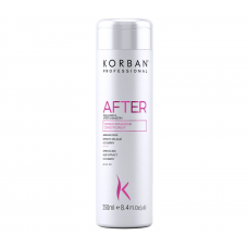 KORBAN After Post Chemical Conditioner - Кондиціонер домашній догляд після знебарвлення, фарбування, випрямлення волосся  250 мл   